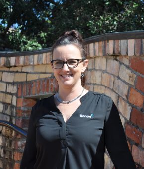 Nicole standing in front of the Hundertwasser Art Center in Whangarei